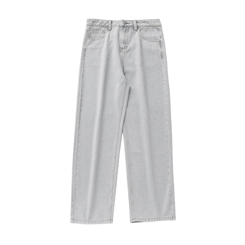 Herren Loose-Fit Jeans in Grau