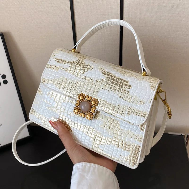Crocodile Mini Bag – Fancy Schultertasche