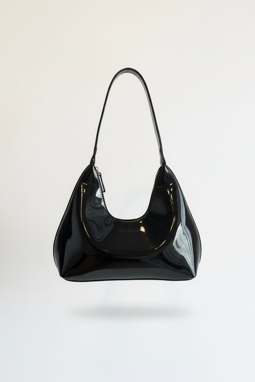 Moon Shape Damen-Schultertasche – Modernes Design