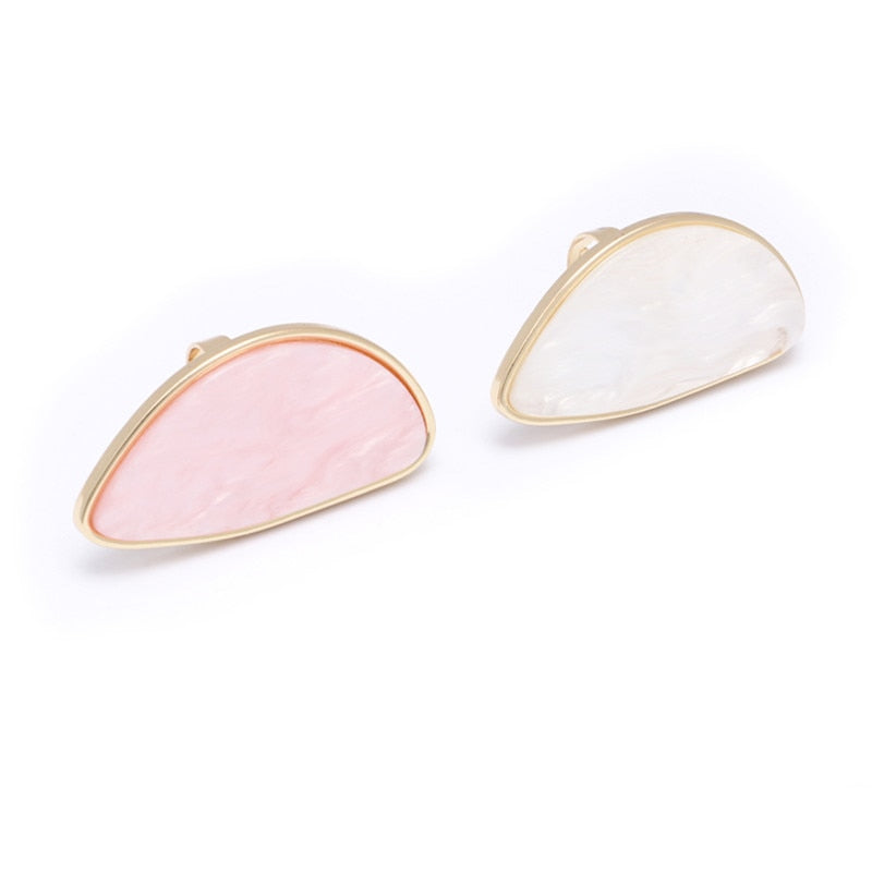 Verstellbarer Acryl Ring mit geometrischem Acetat Design