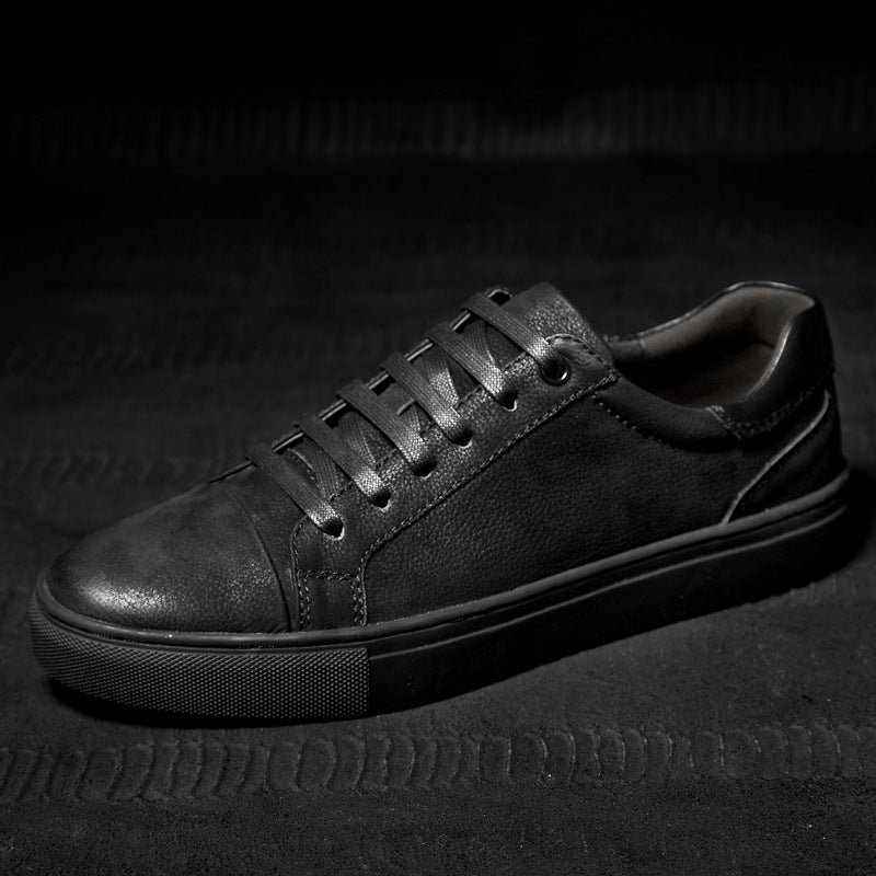 Herren Casual Lederschuhe aus echtem Wildleder