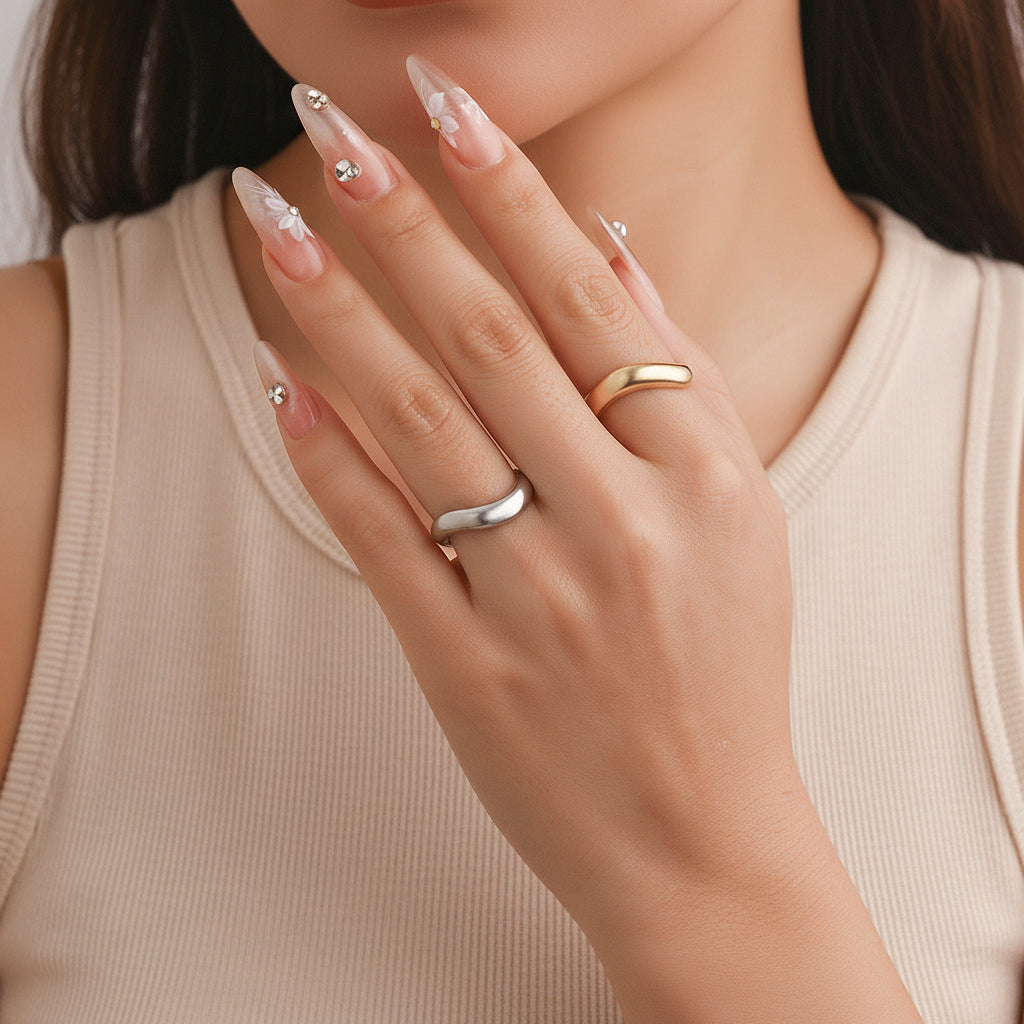 Elegante Damenringe in Gold & Silber – Moderne Designs