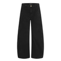 Loose-Fit Jeans in Schwarz & Grau-Braun
