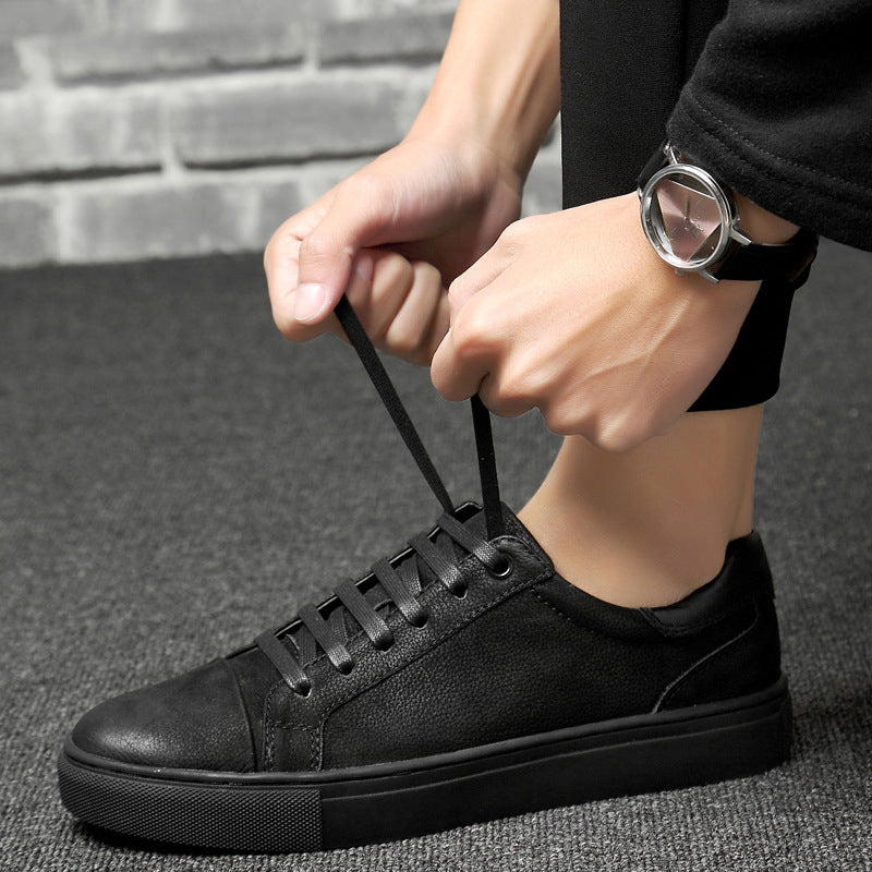 Herren Casual Lederschuhe aus echtem Wildleder