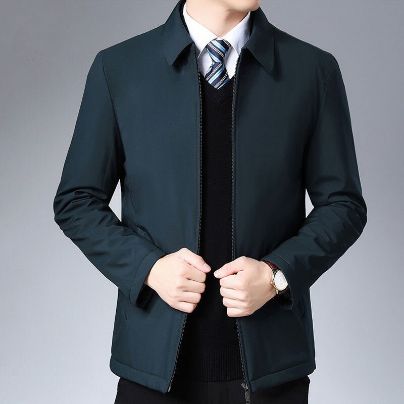 Herren Übergangsjacke mit Stehkragen – Klassischer Look