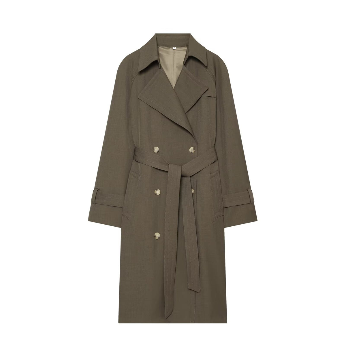 Damen Trenchcoat mit Reverskragen –Moderner Streetstyle