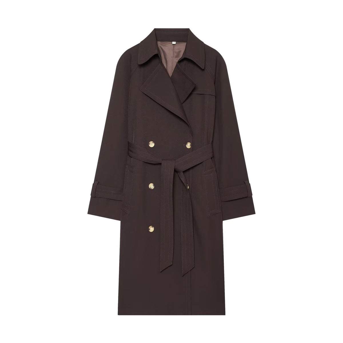 Damen Trenchcoat mit Reverskragen –Moderner Streetstyle