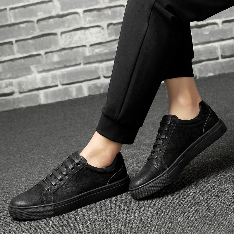 Herren Casual Lederschuhe aus echtem Wildleder
