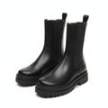 Women's Ankle Boots with Chunky Heel and Platform