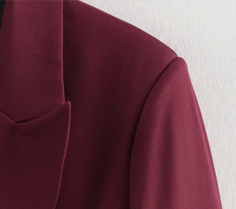 Eleganter Damen Zweireiher-Blazer mit Reverskragen – Lässiger Chic