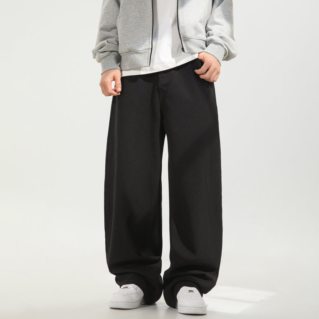 Herren Loose-Fit Jeans in Grau