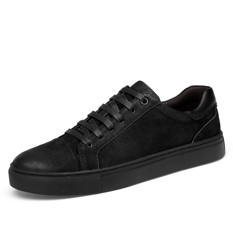Herren Casual Lederschuhe aus echtem Wildleder
