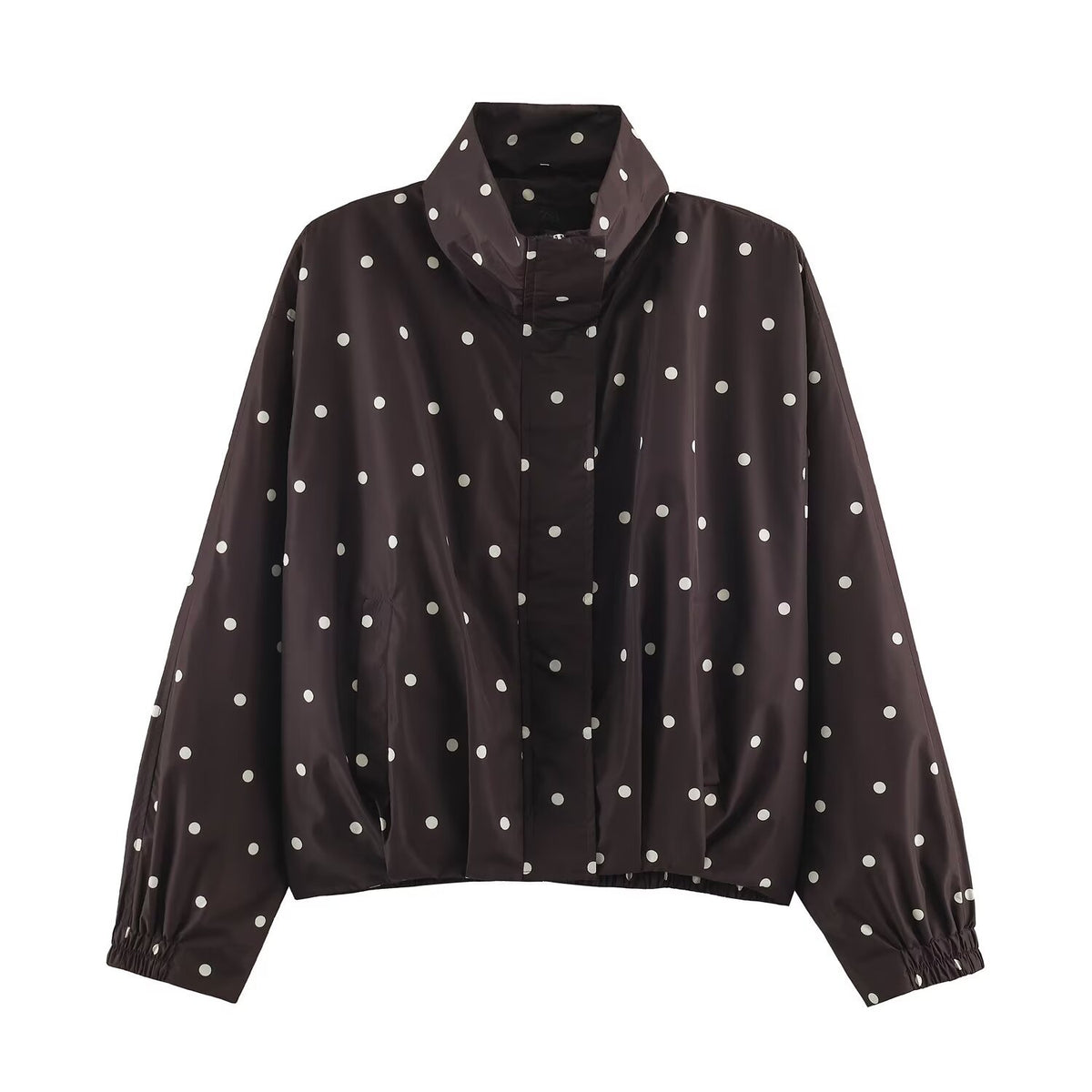 Damen Jacke mit Polka-Dot-Muster