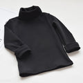 Girls'Langarm  T-Shirt mit Stehkragen – Herbst