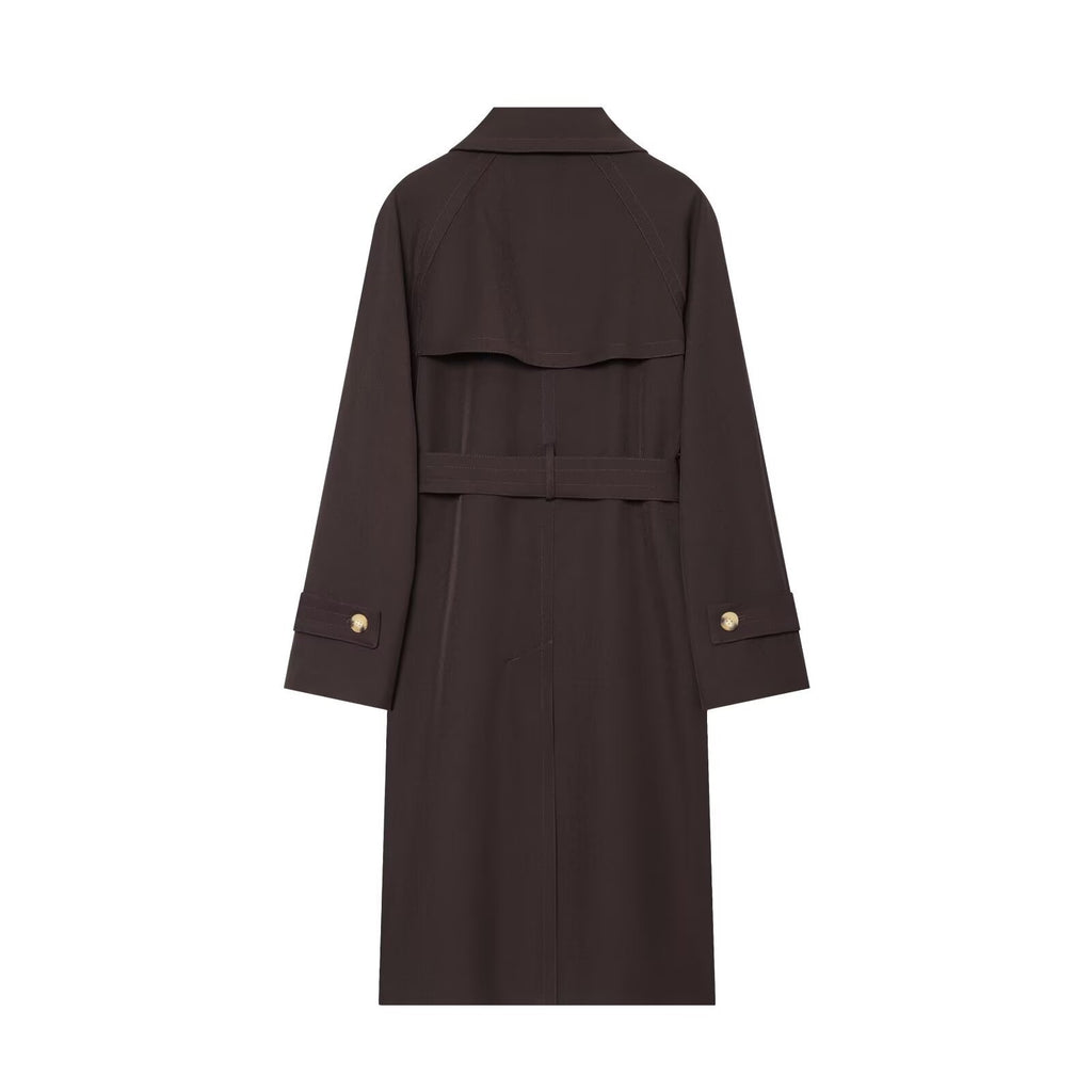 Damen Trenchcoat mit Reverskragen –Moderner Streetstyle