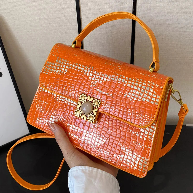 Crocodile Mini Bag – Fancy Schultertasche