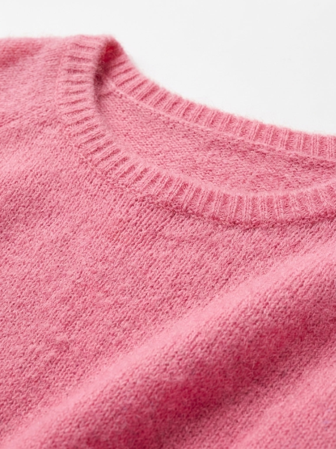Eleganter Damen-Kurzarm-Strickpullover mit U-Ausschnitt – Gemütlicher Feinstrick-Pullover für den Alltag