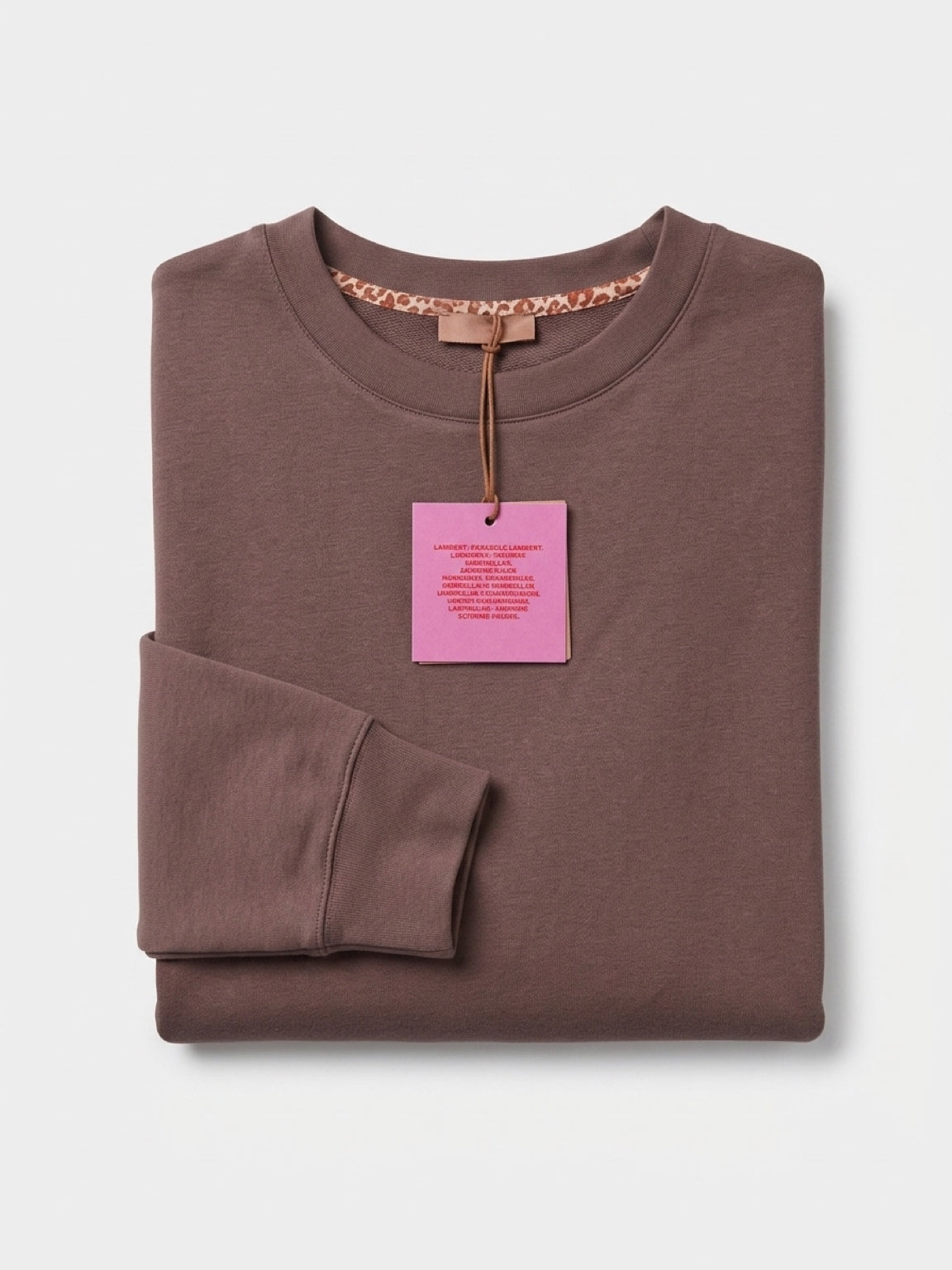 Damen-Sweatshirt mit Rundhalsausschnitt und Schlitzsaum – Premium Basic-Pullover in 4 Farben
